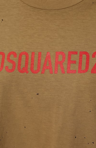 Хлопковая футболка DSQUARED2, арт. S75GD0309/S22507, фото 5