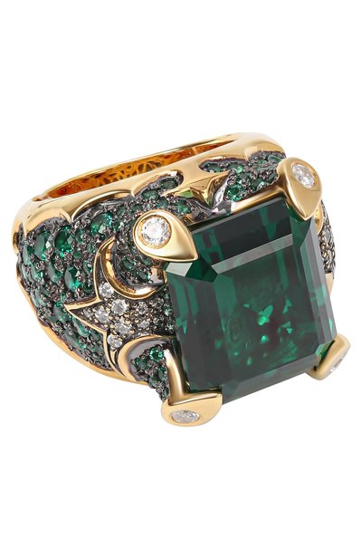 Кольцо emerald flower QUEENSBEE, арт. 102181, фото 1