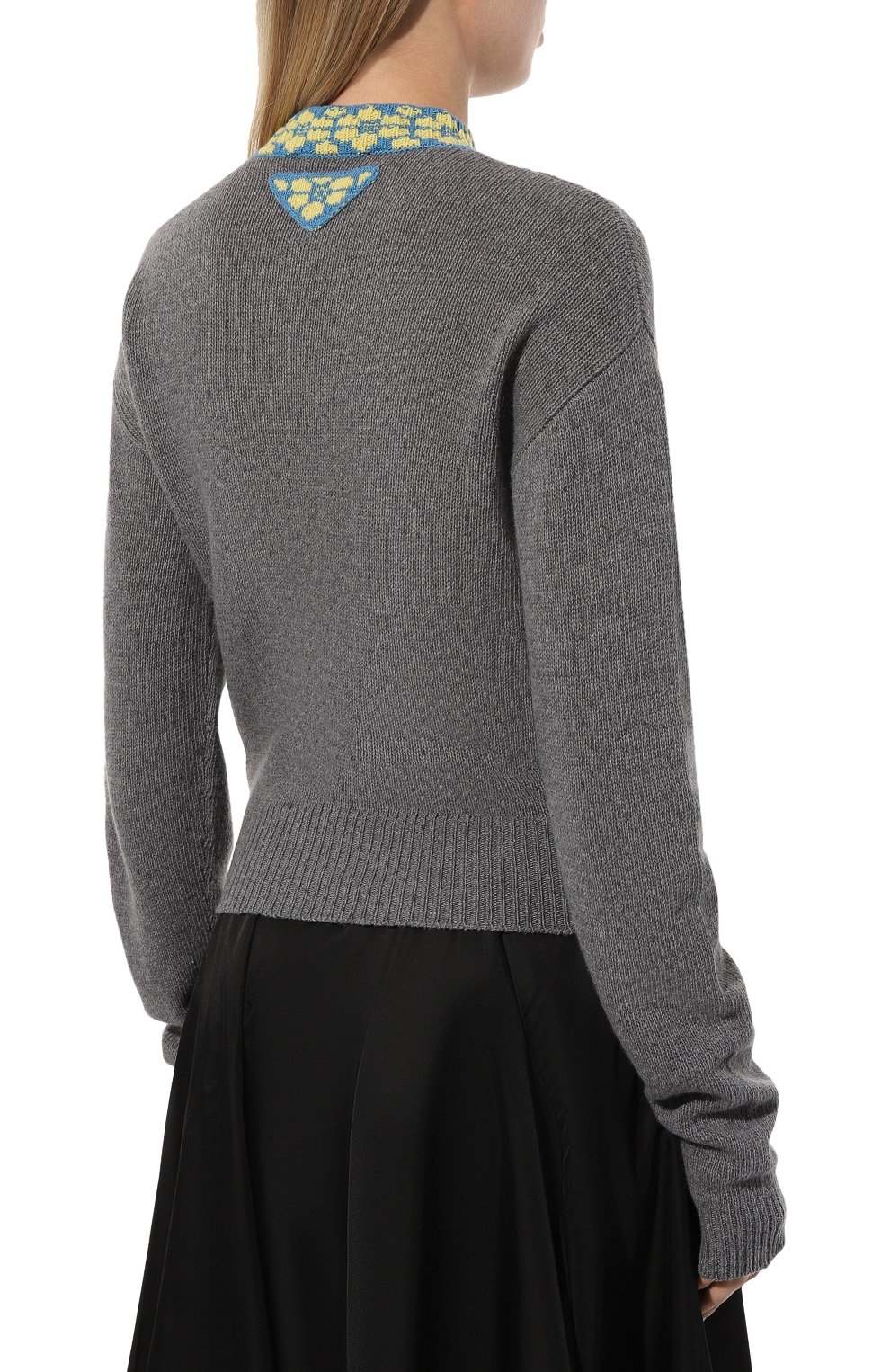 Пуловер из шерсти и кашемира PRADA, арт. P24M1T-10DA-F0L5S-212, фото 4