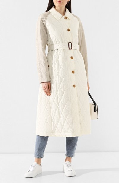 Пальто с поясом BURBERRY, арт. 8007054, фото 2