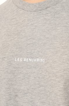 Хлопковая футболка LES BENJAMINS, арт. LB21SSC0RFU0T-003, фото 5