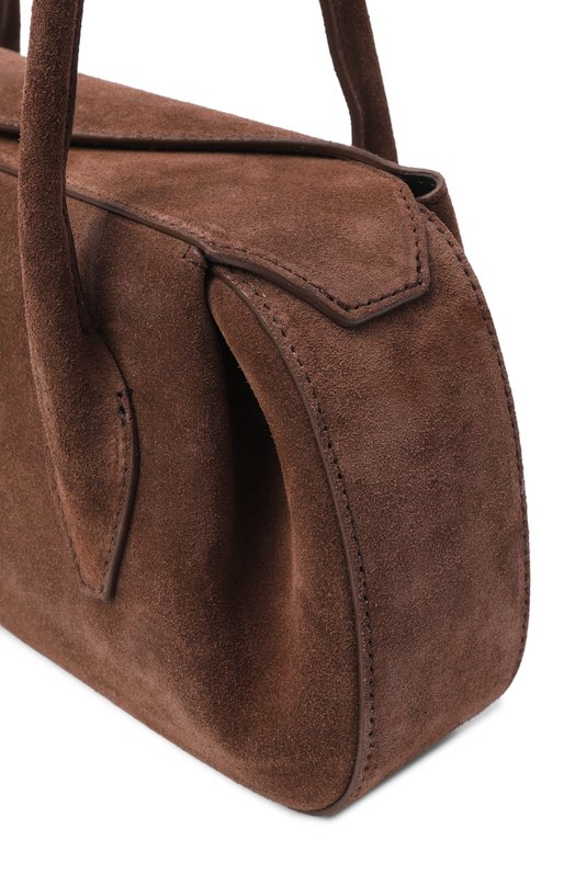 Сумка Oyster Yuzefi 0YSTER SH0ULDER BAG/SUEDE Коричневый  0YSTER SH0ULDER BAG/SUEDE Фото 6