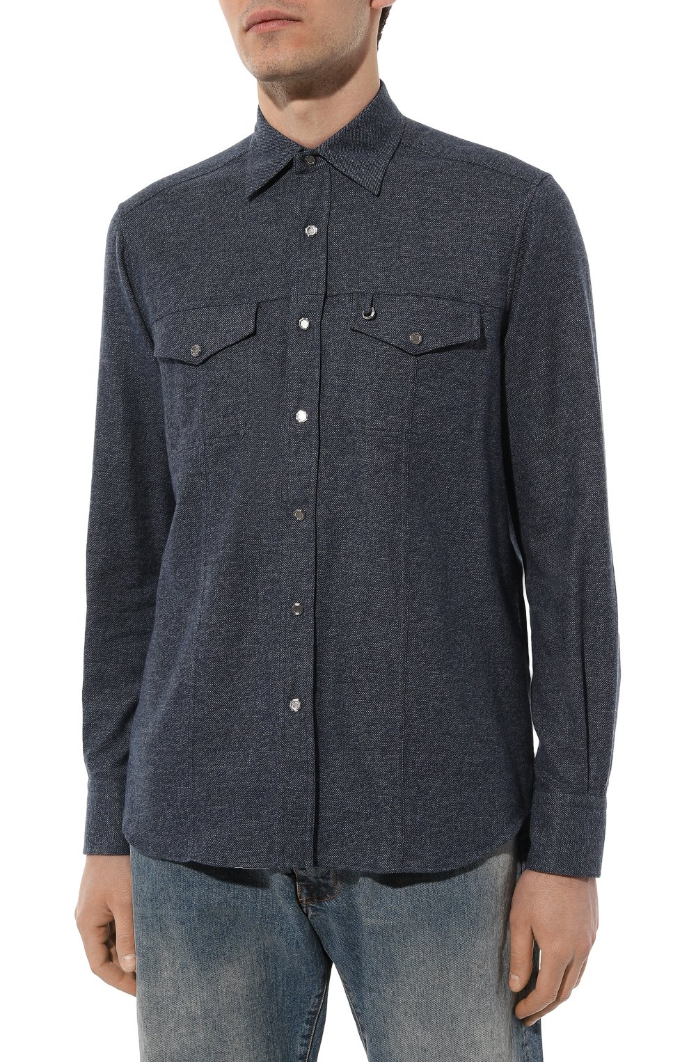 Хлопковая рубашка STEFANO RICCI, арт. MC007067/TB2601, фото 3