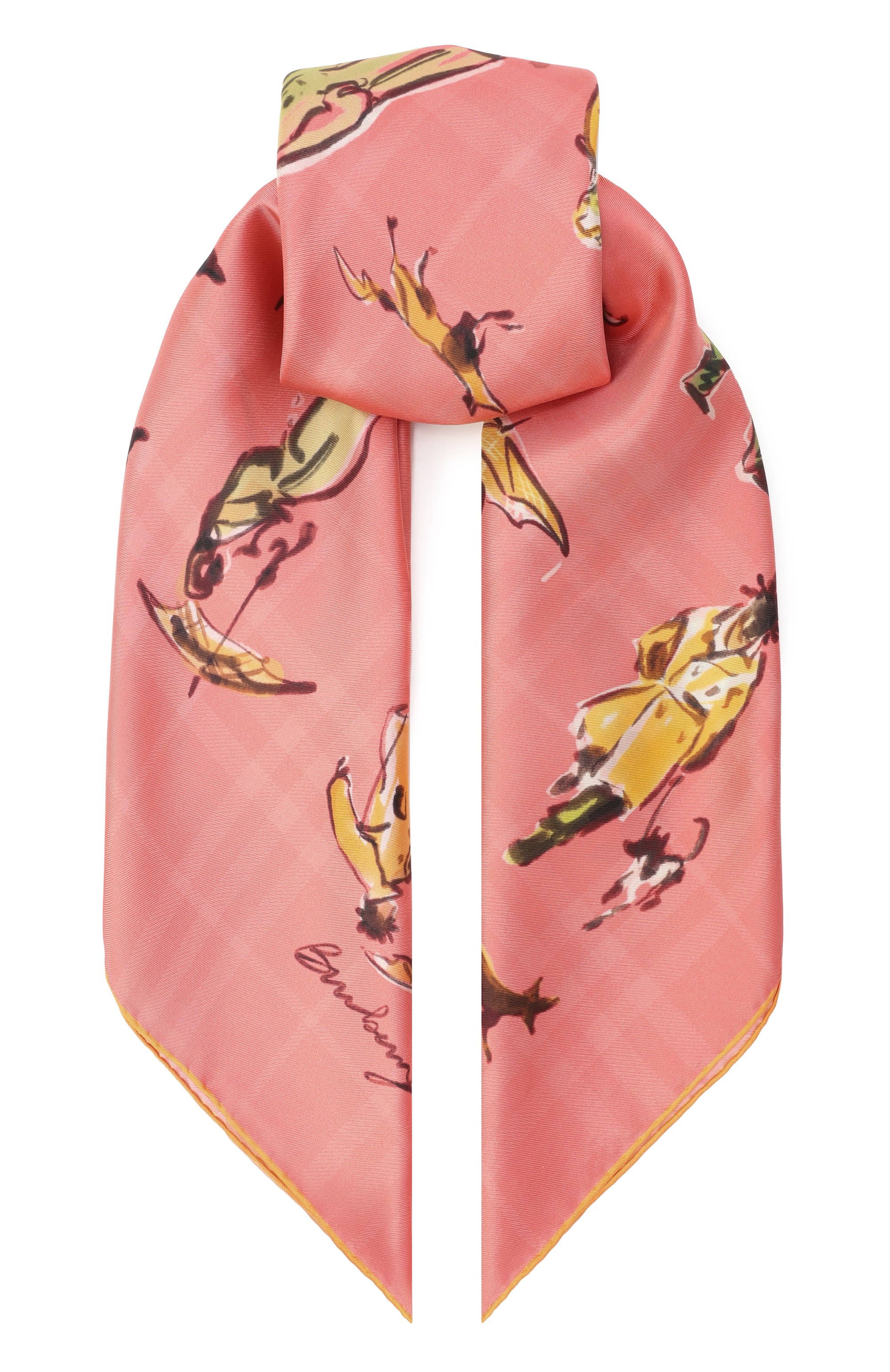 Шелковый платок BURBERRY, арт. 8113001, фото 1