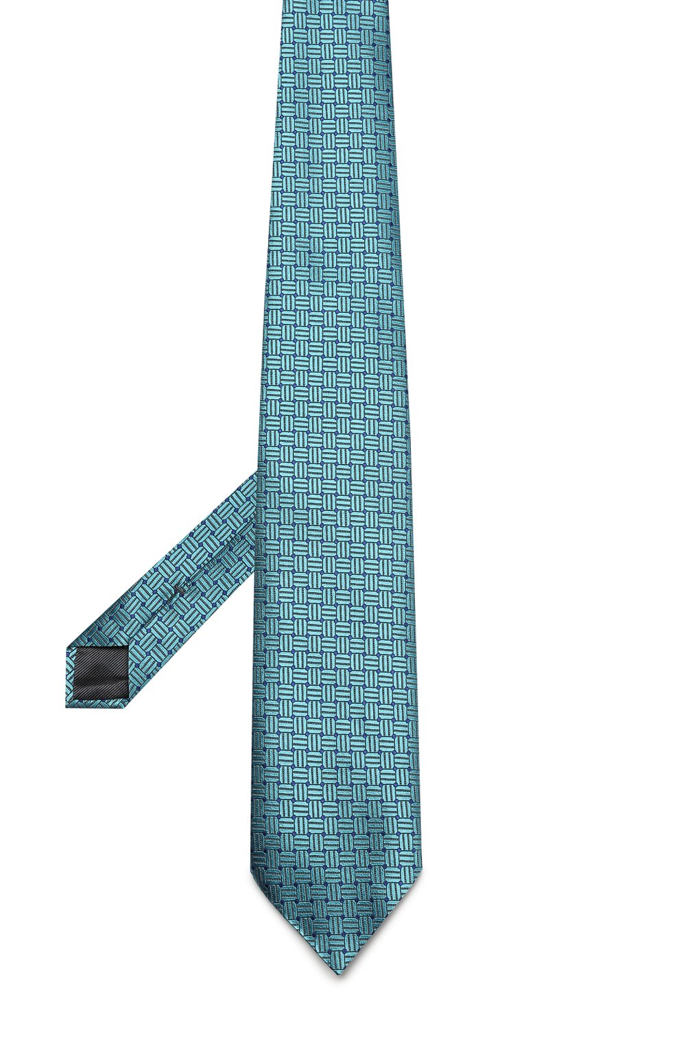 Шелковый галстук с узором ZEGNA, арт. Z9E661XW, фото 2