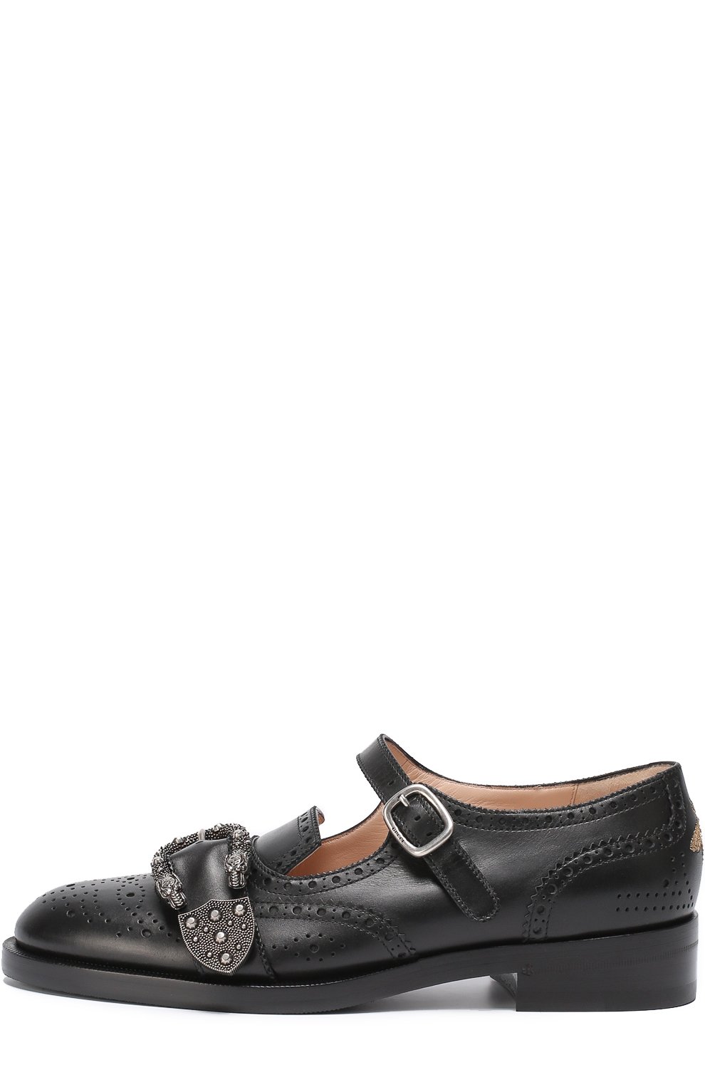Кожаные броги queercore с ремешками GUCCI, арт. 452861/A3N00, фото 3