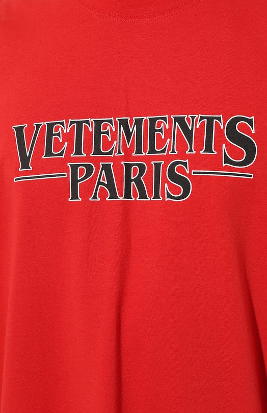 фото Хлопковая футболка vetements