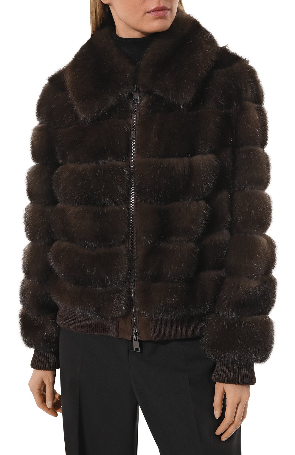 Шуба из меха соболя VICTORIA KUSENKOVA, арт. 763509303569, фото 3