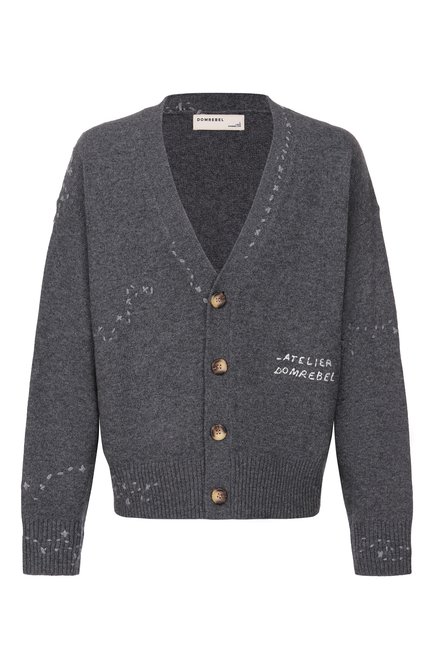 Мужской шерстяной кардиган DOMREBEL, арт. M RENEGADE/KNIT CARDIGAN