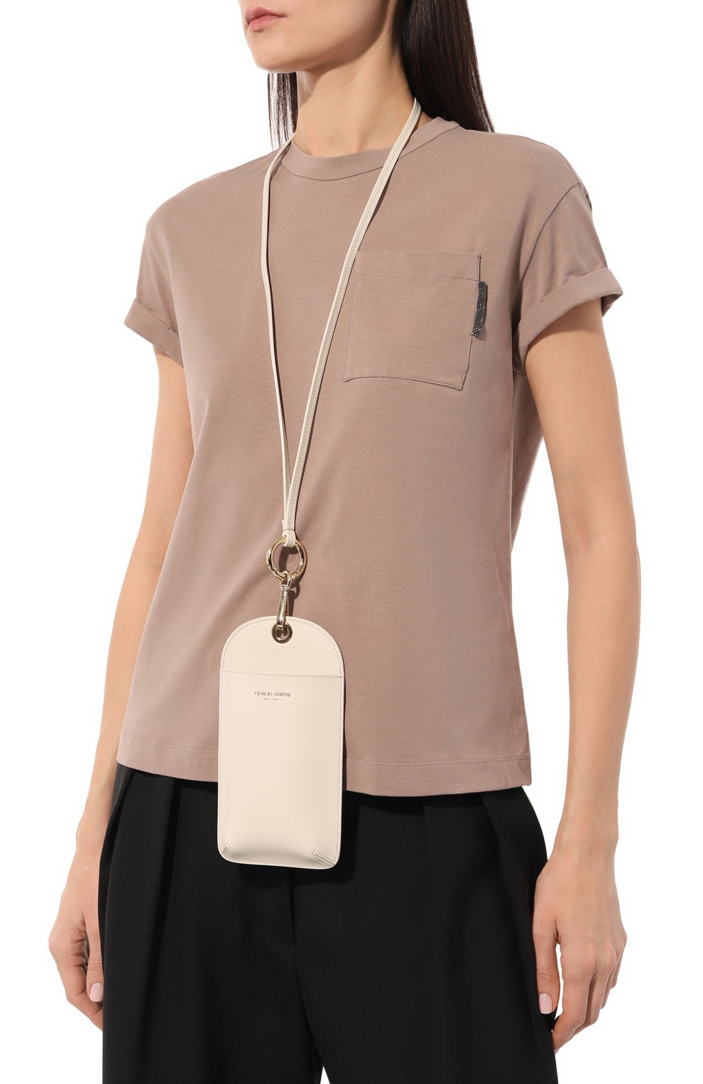 Кожаный чехол для iphone GIORGIO ARMANI, арт. Y1H516/YWU5A, фото 2