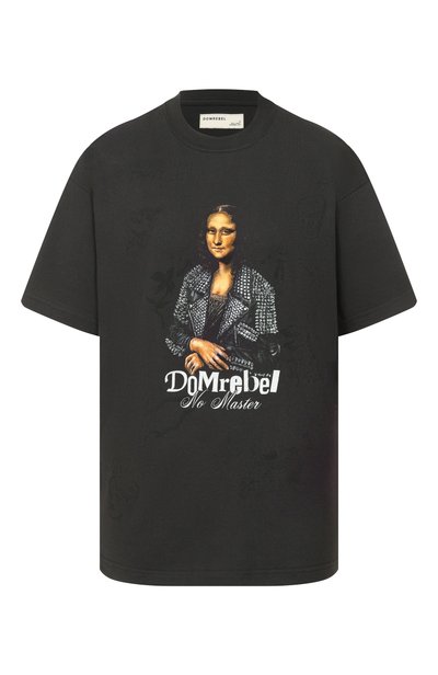 Женская хлопковая футболка DOMREBEL, арт. SHE IS HER/T-SHIRT
