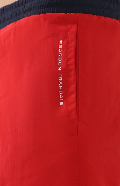 Плавки-шорты GARCON FRANCAIS красного цвета по цене 11300 руб., арт. SH0RT DE BAIN 16, фото 5 Плавки-шорты GARCON FRANCAIS, арт. SH0RT DE BAIN 16, фото 5