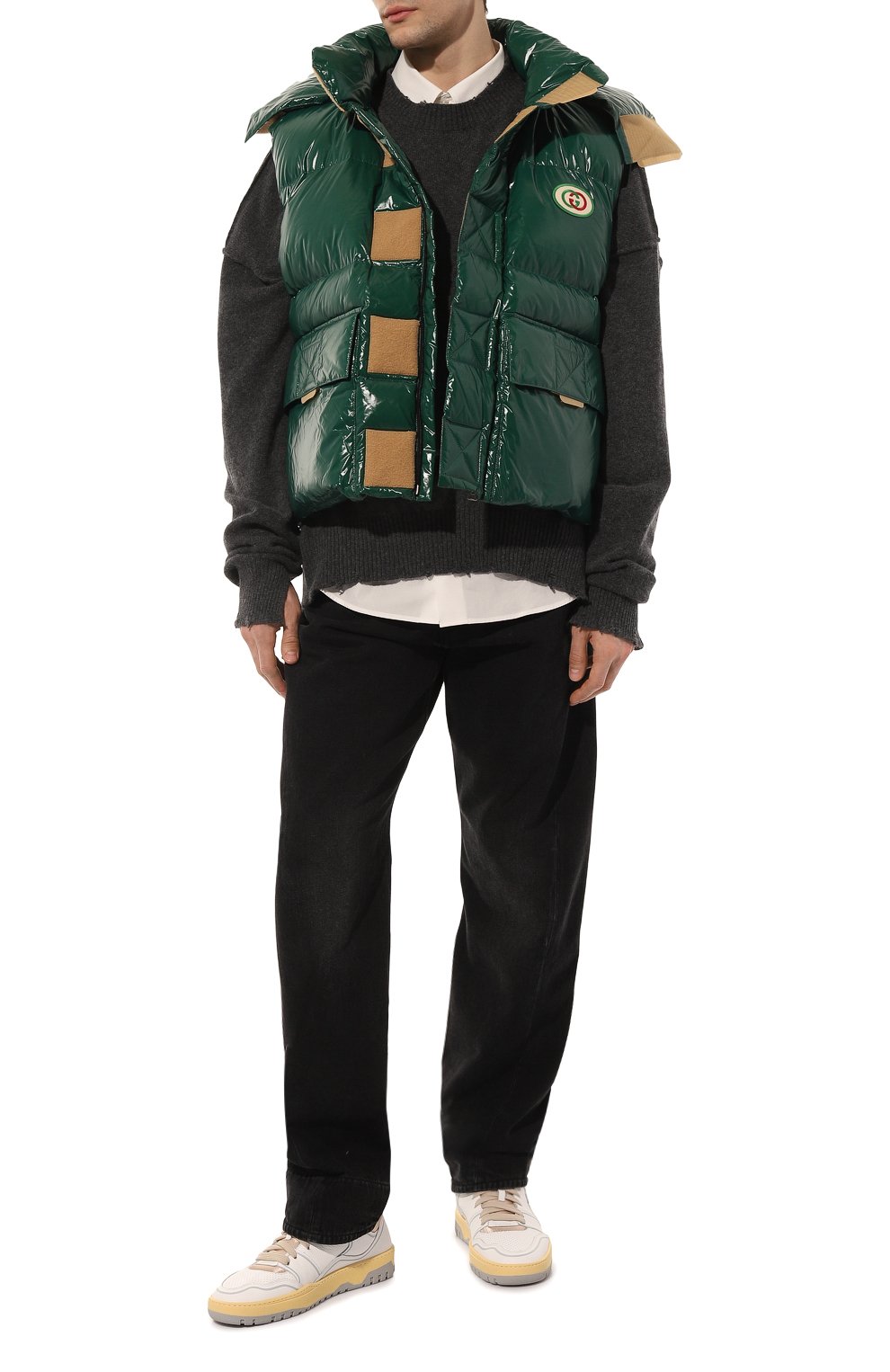 Пуховый жилет GUCCI, арт. 672224 Z8AQM, фото 2