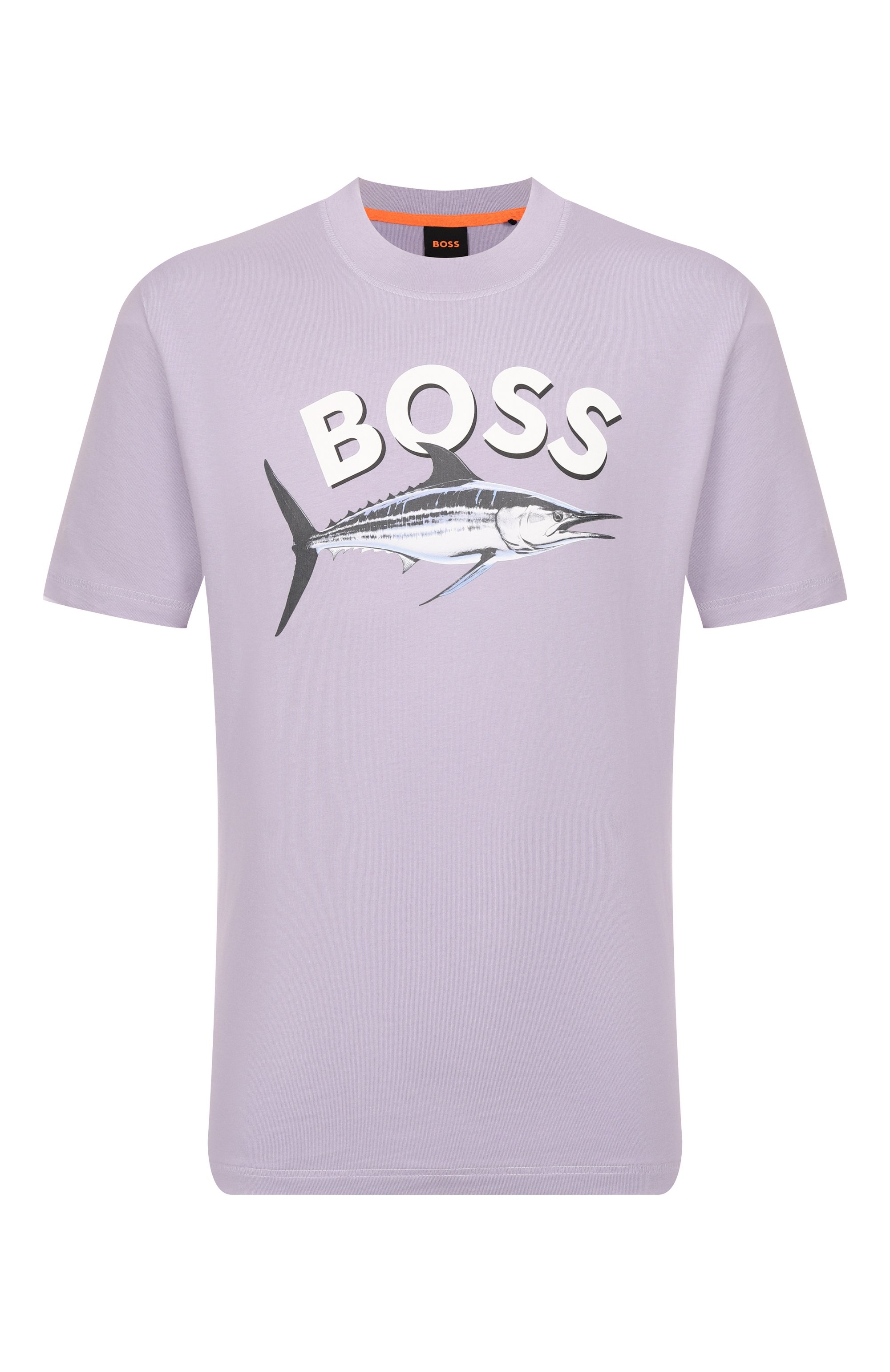 Хлопковая футболка BOSS ORANGE, арт. 50539196, фото 1