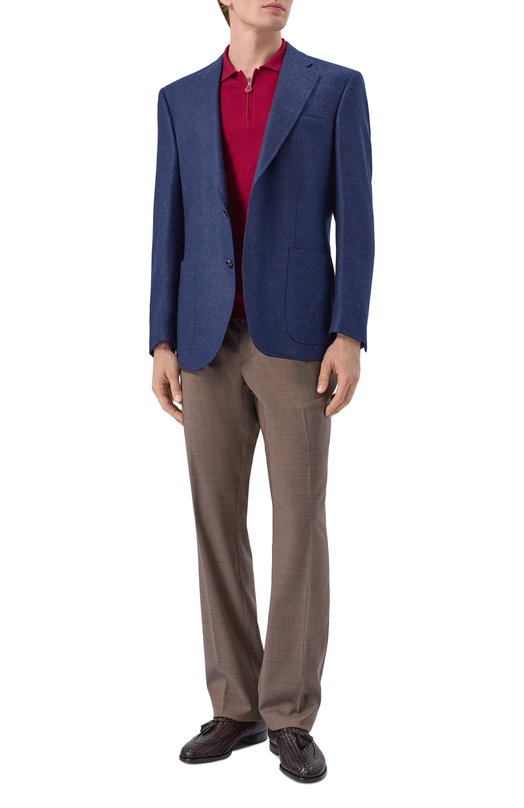 Шерстяные брюки Stefano Ricci M8T61R0020/T7750 Коричневый  M8T61R0020/T7750 Фото 2