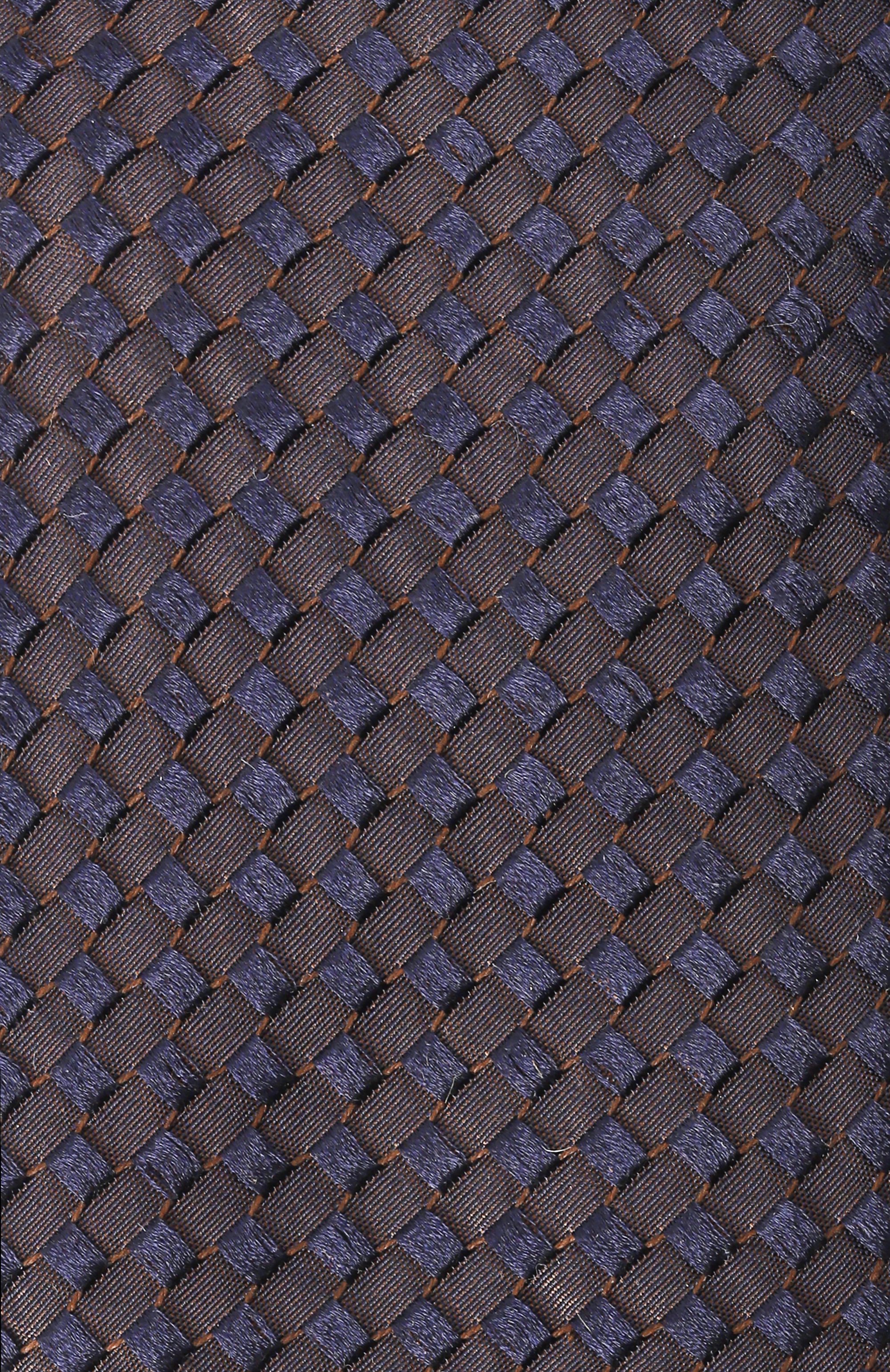 Галстук из шелка и хлопка CANALI, арт. 18/HJ04179, фото 4