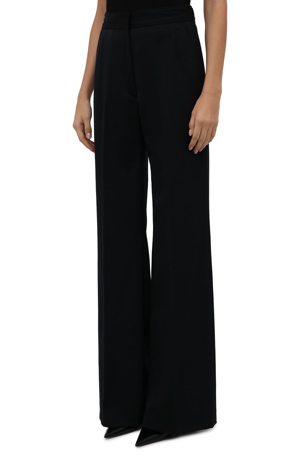 Шерстяные брюки DRIES VAN NOTEN черного цвета по цене 78400 руб., арт. 212-010915-3231, фото 3 Шерстяные брюки DRIES VAN NOTEN, арт. 212-010915-3231, фото 3