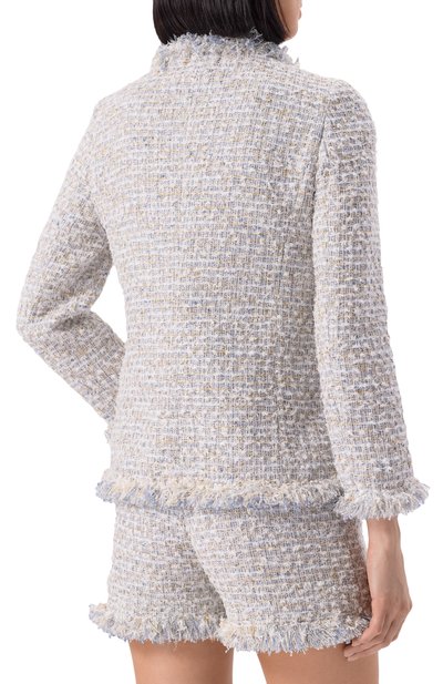 Твидовый жакет GIAMBATTISTA VALLI, арт. 25SSPVCA6225-14UBE, фото 4