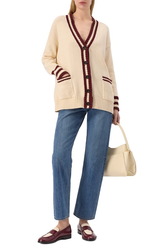 Кардиган Weekend Max Mara VIC0L0 Кремовый  VIC0L0 Фото 2