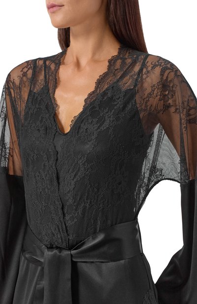 Шелковый халат C.ALLA, арт. CL0280 VE, фото 5