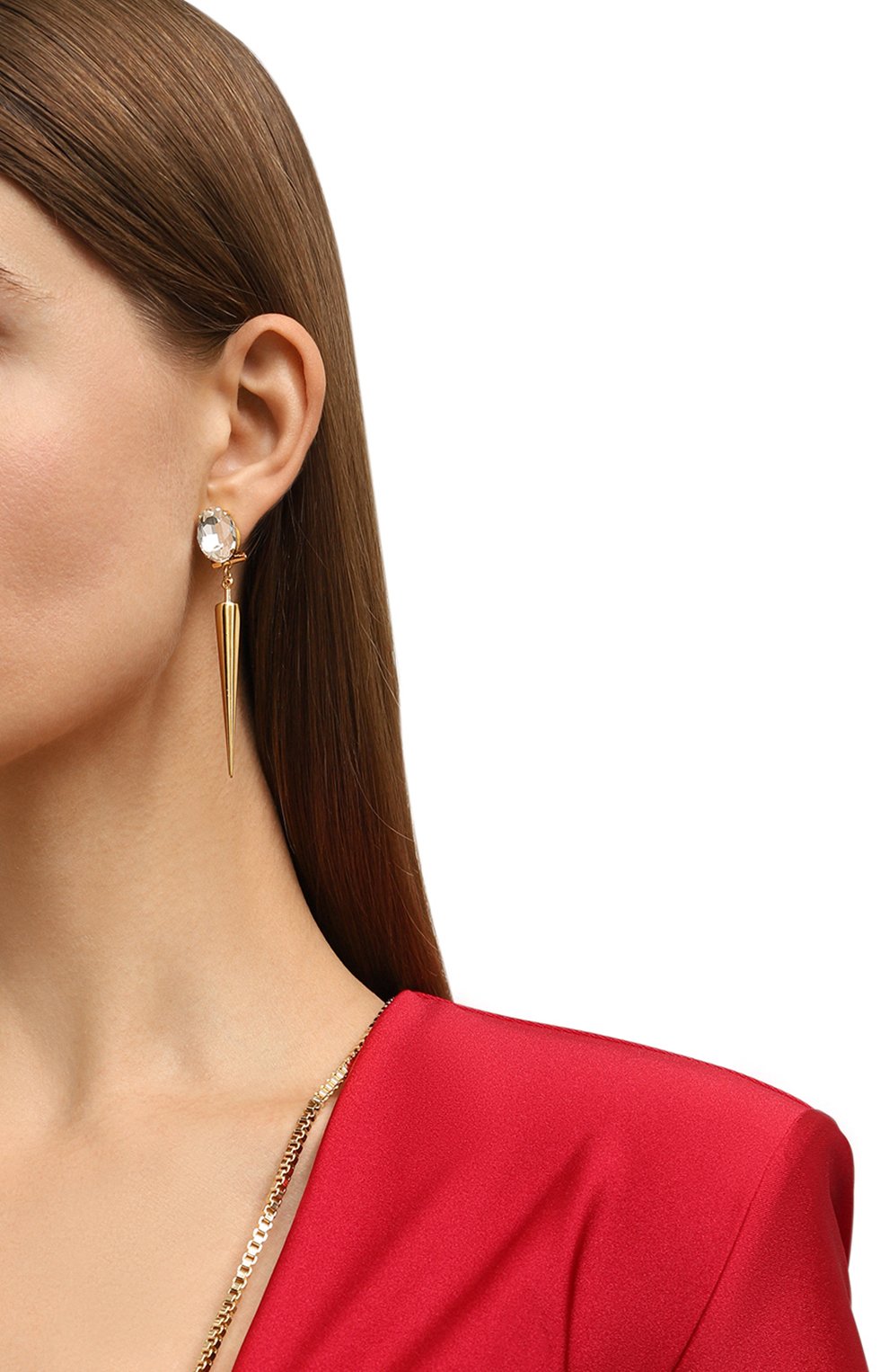 Серьги ANTON HEUNIS золотого цвета по цене 12450 руб., арт. SSR3.079, фото 2 Серьги ANTON HEUNIS, арт. SSR3.079, фото 2