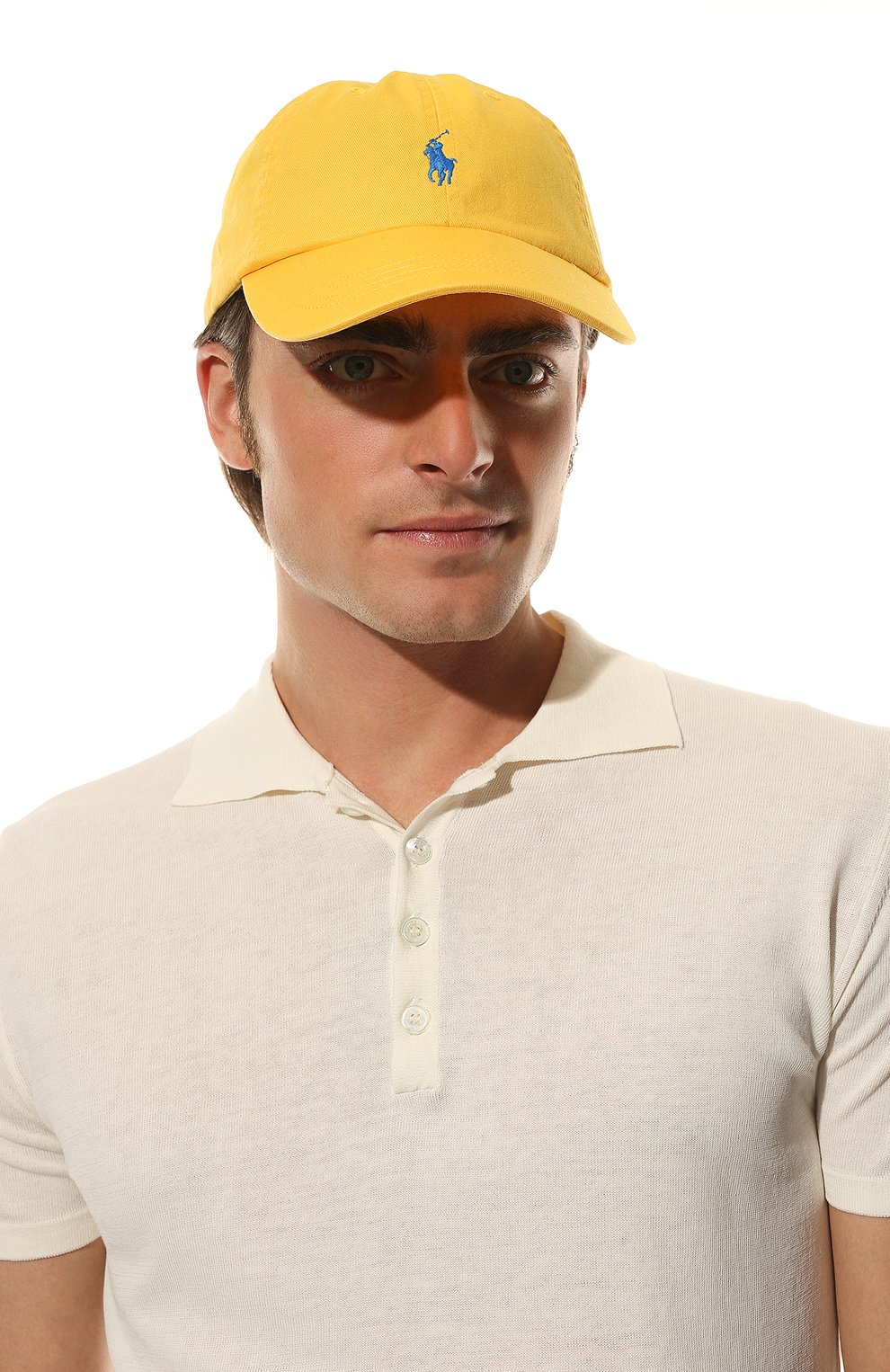 Хлопковая бейсболка POLO RALPH LAUREN, арт. 710667709, фото 2