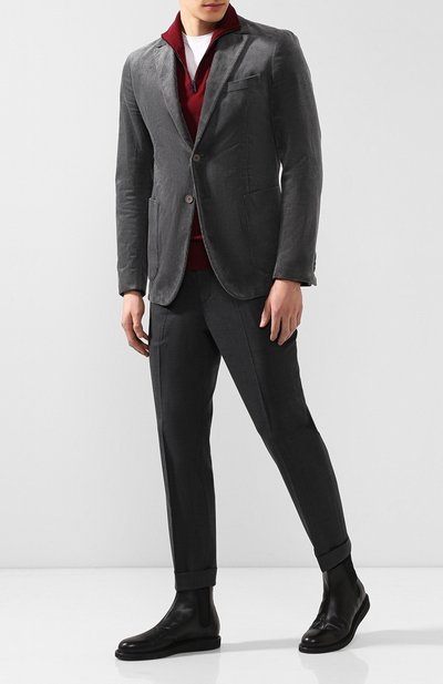 Кожаные челси BOTTEGA VENETA, арт. 548164/VBLD2, фото 2