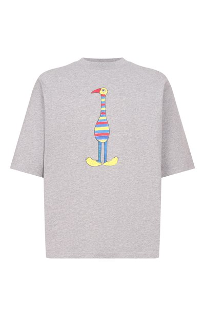 Мужская хлопковая футболка MARNI, арт. HUMU02233P/USCY98