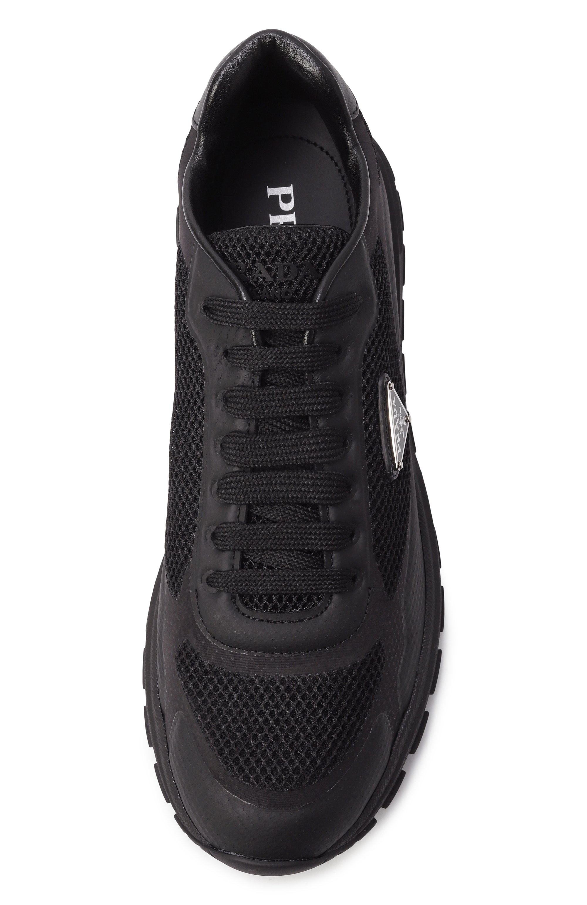 Комбинированные кроссовки prax 2.0 PRADA, арт. 1E920N/1ABK, фото 6