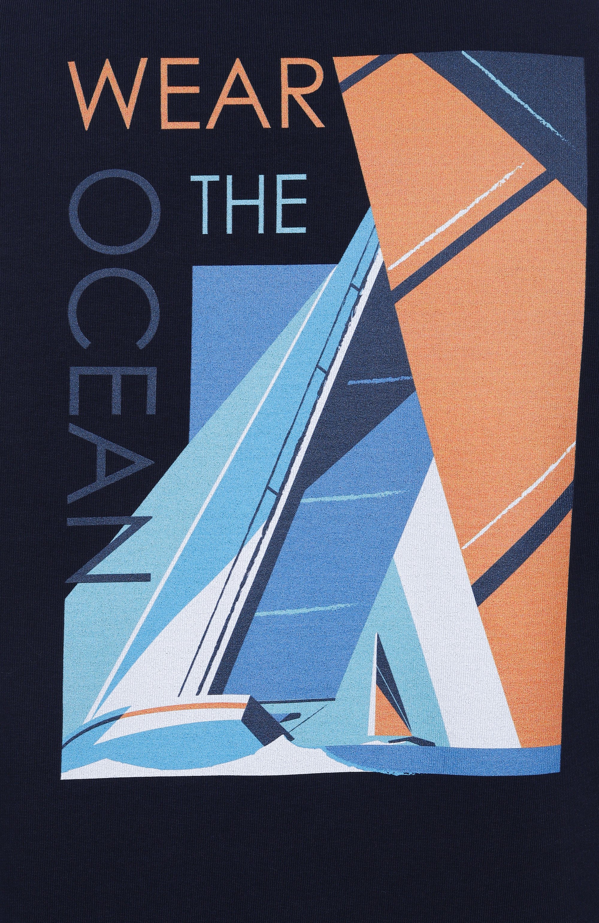 Хлопковая футболка PAUL&SHARK, арт. 25411063/M, фото 6