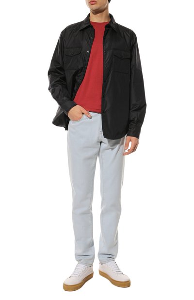 Футболка из шелка и хлопка LORO PIANA, арт. FAF6128, фото 2