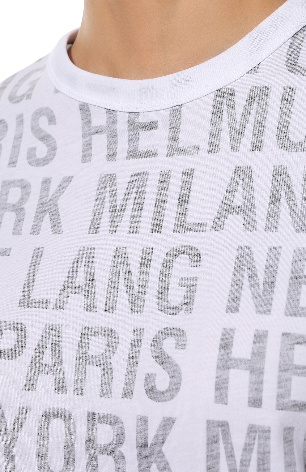 Хлопковая футболка HELMUT LANG, арт. L09HW516, фото 5