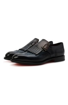 Кожаные монки SANTONI, арт. MCCG17747MC8HLURU19, фото 1