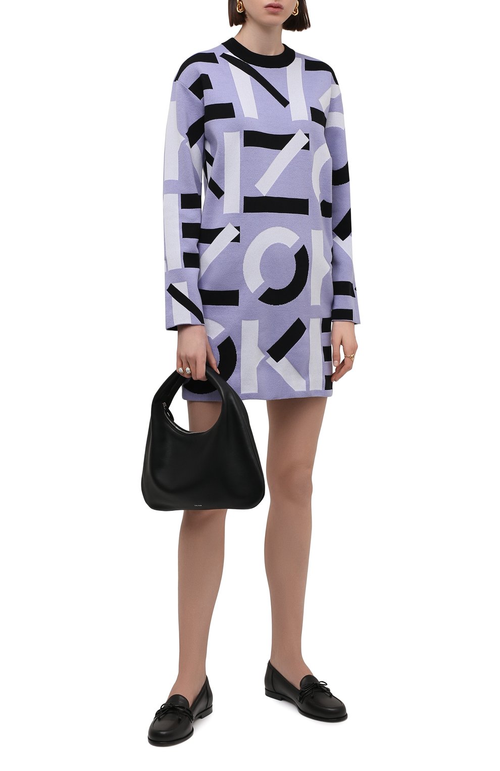 Платье KENZO сиреневого цвета по цене 42850 руб., арт. FC52R06913SB, фото 2 Платье KENZO, арт. FC52R06913SB, фото 2