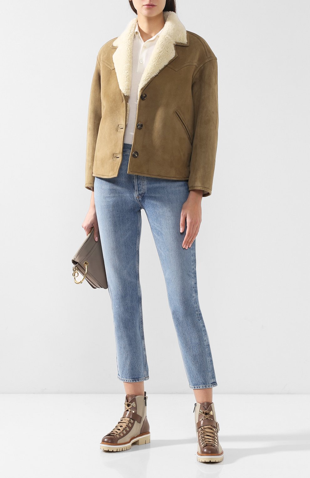 Укороченная дубленка ISABEL MARANT ETOILE, арт. MA0504-19P001E/FABI0, фото 2
