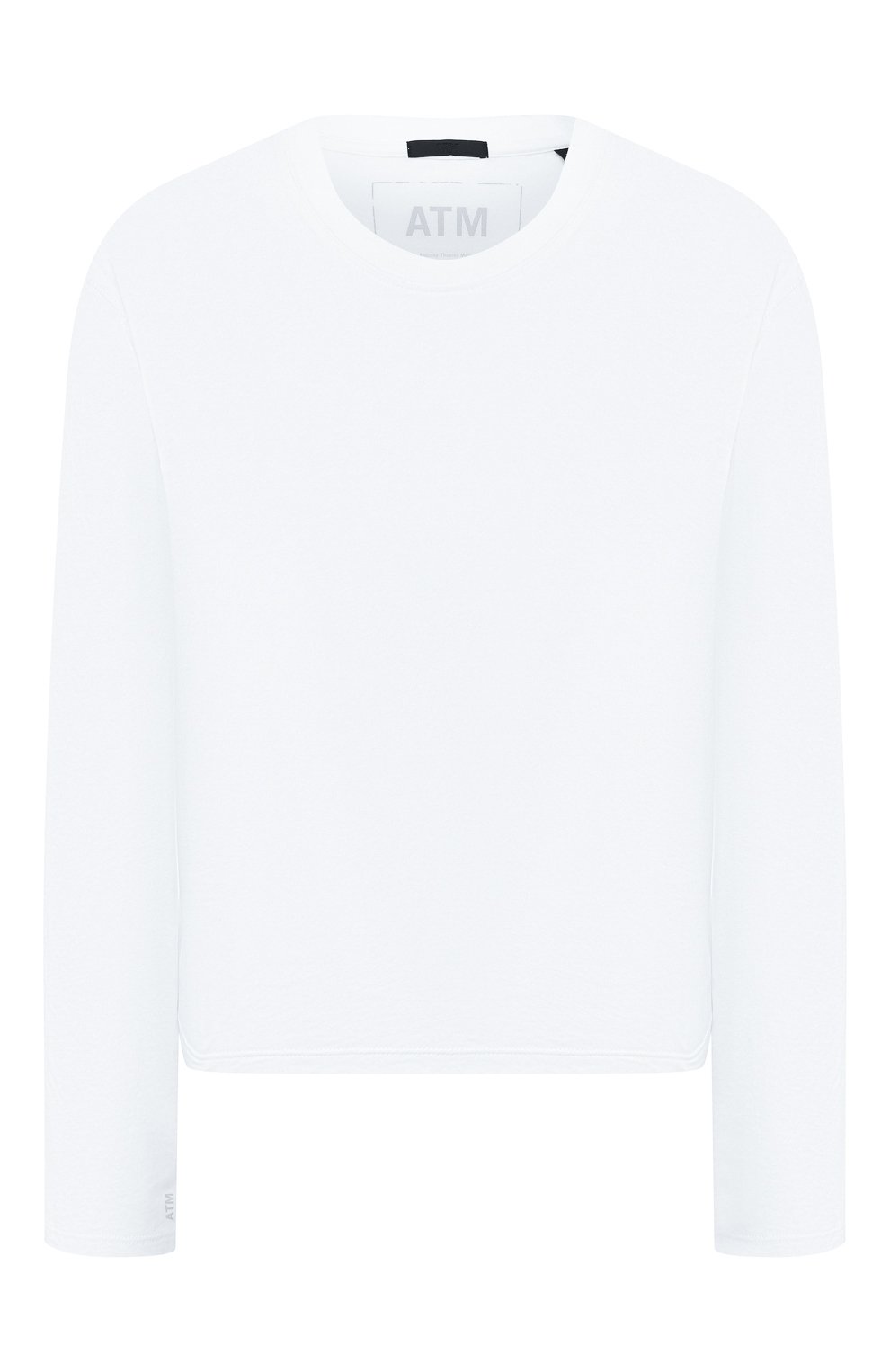 Хлопковый лонгслив ATM ANTHONY THOMAS MELILLO, арт. AW1323-GAB, фото 1