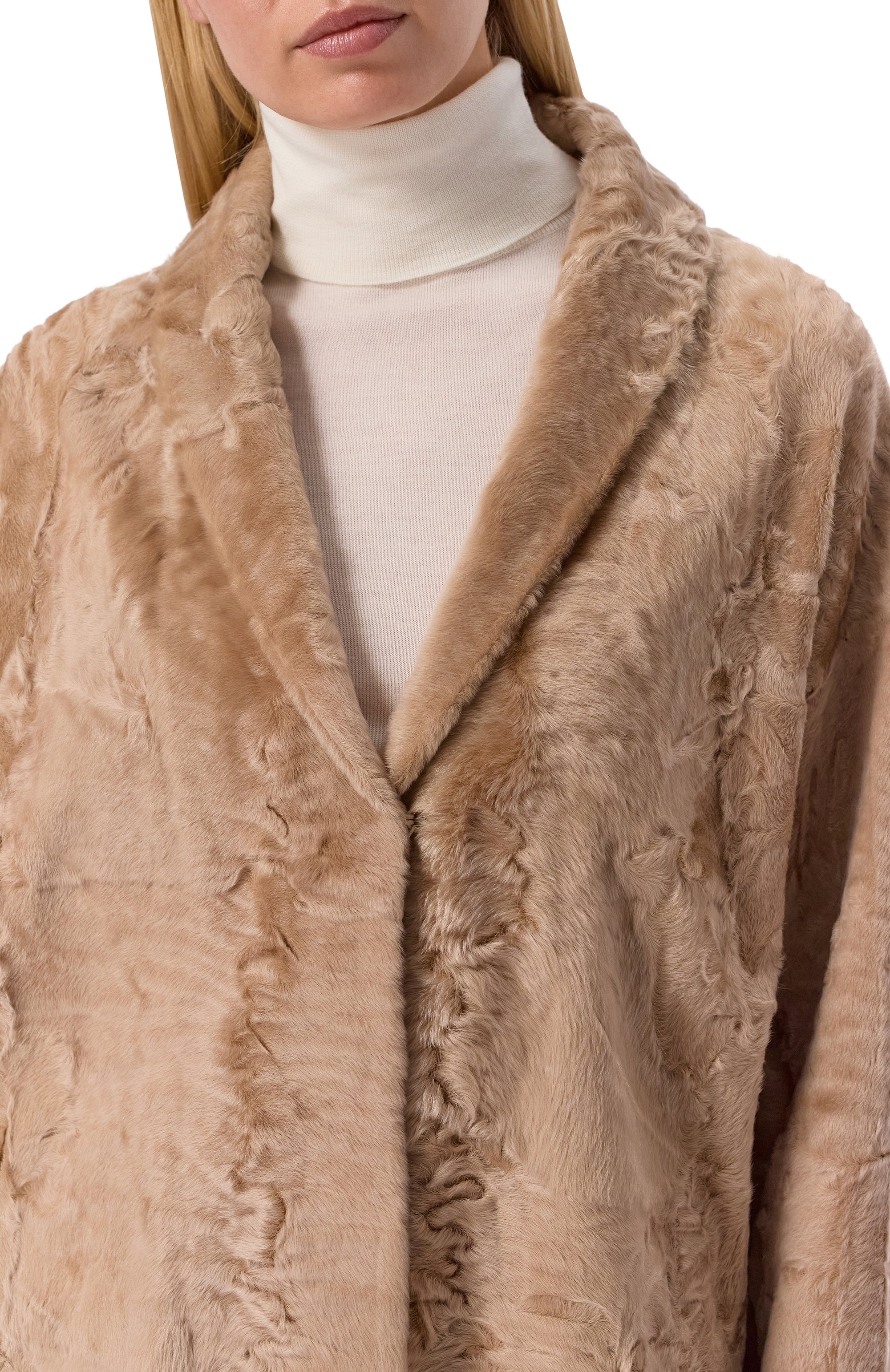 Шуба из ягненка GIULIA GURMAN, арт. 2501SP44, фото 5