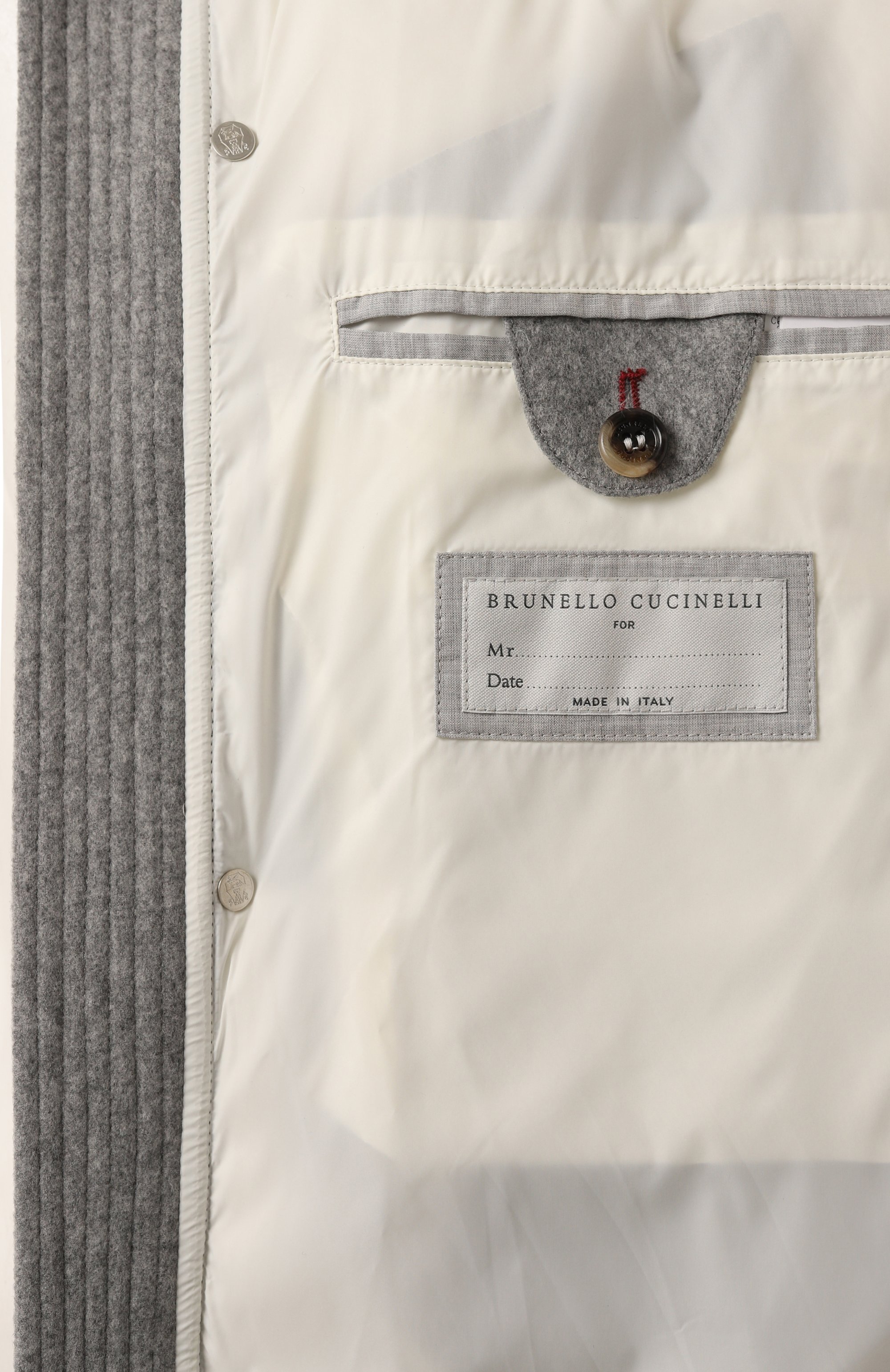 Шерстяной пуховик BRUNELLO CUCINELLI, арт. MM4631823, фото 7