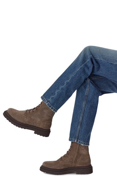 Замшевые ботинки BRUNELLO CUCINELLI, арт. MZSFG3036P, фото 3