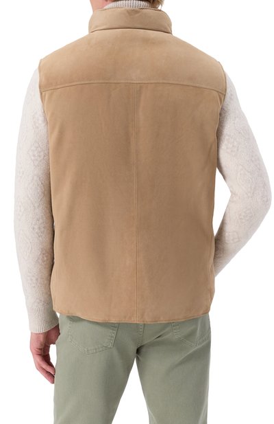 Пуховый жилет BRUNELLO CUCINELLI, арт. M0PCL2013, фото 4