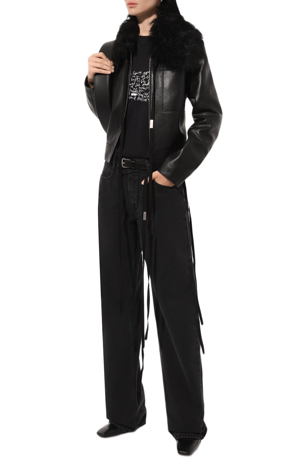 Джинсы ANN DEMEULEMEESTER, арт. 2402-W-TR51-D-FA039-070, фото 2