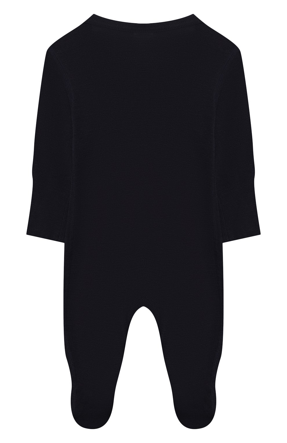 Шерстяной комбинезон WOOL AND COTTON синего цвета по цене 6520 руб., арт. OMLRB, фото 2 Шерстяной комбинезон WOOL AND COTTON, арт. OMLRB, фото 2