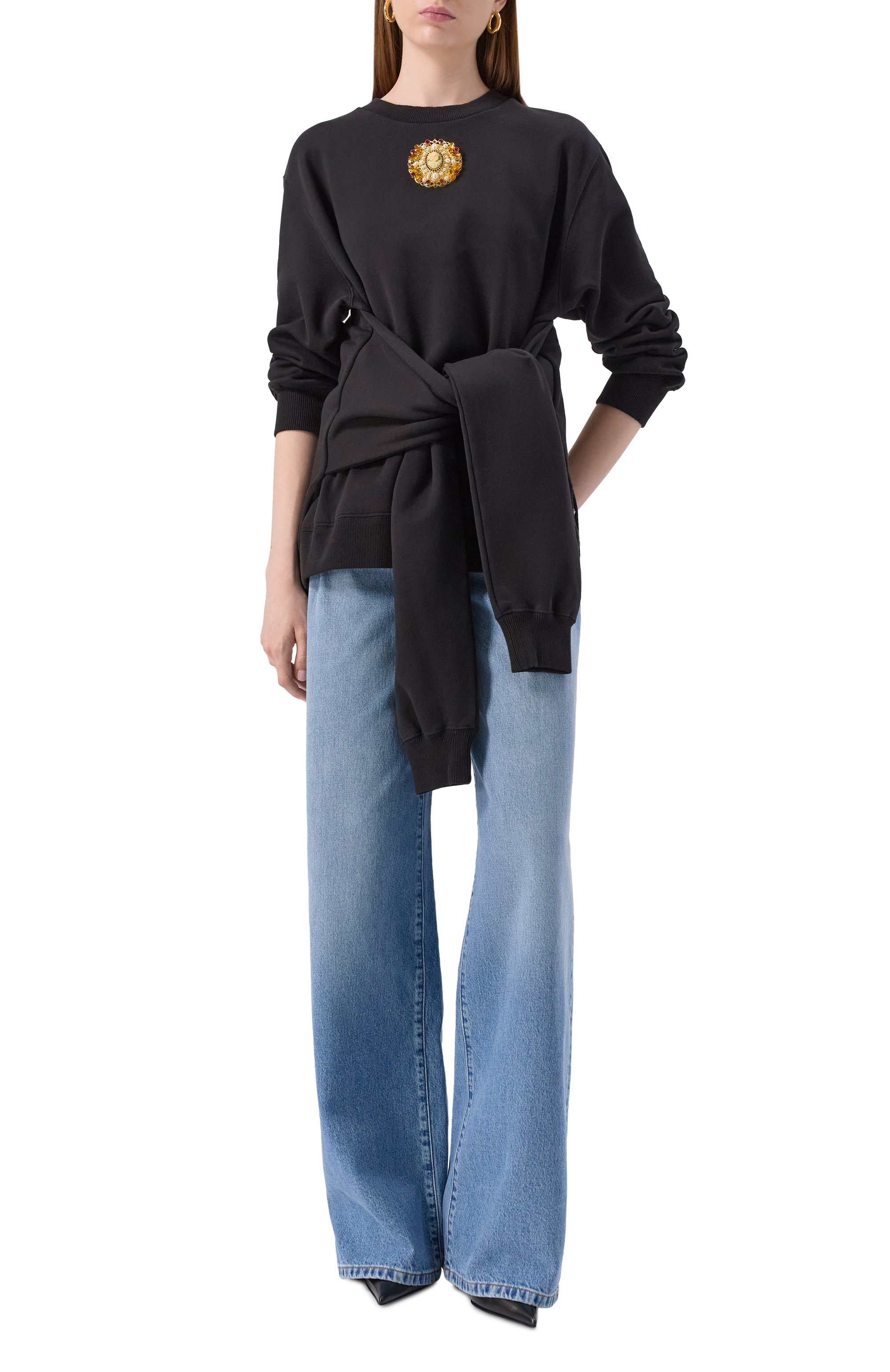 Хлопковый свитшот DOLCE & GABBANA, арт. F9S81Z/HU7DU, фото 2