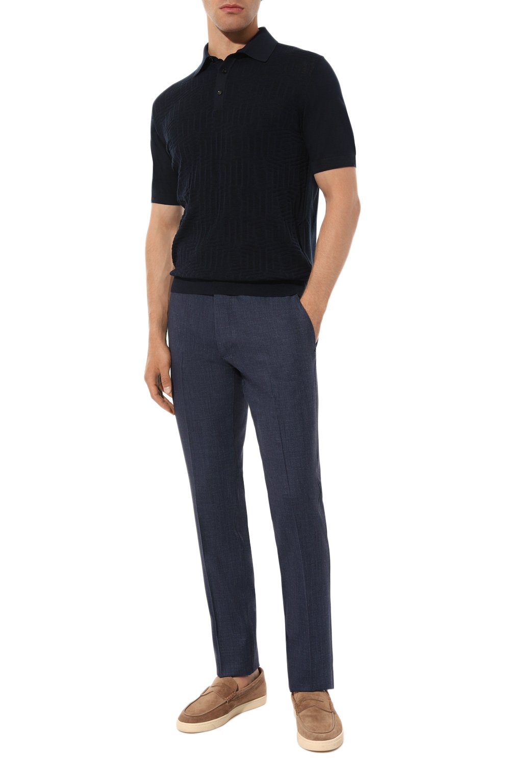 Брюки из шерсти и шелка STEFANO RICCI, арт. M1T3100210/WKL01L, фото 2