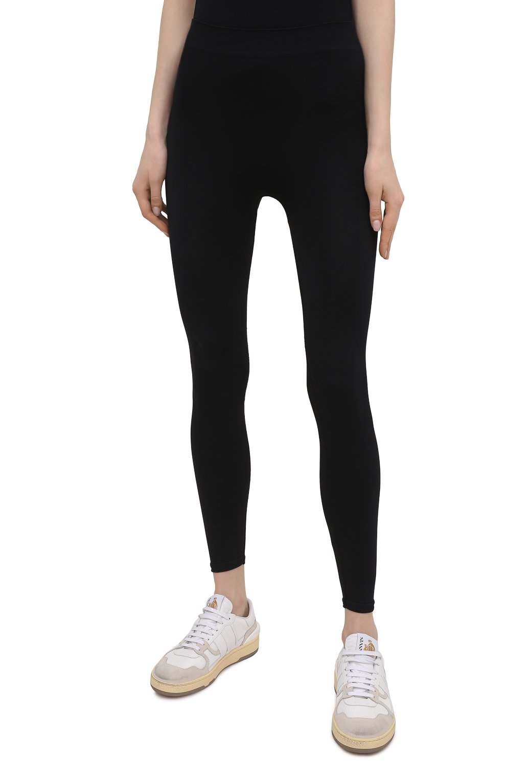 Легинсы RICK OWENS черного цвета по цене 39250 руб., арт. RP21S3652/KSP, фото 3 Легинсы RICK OWENS, арт. RP21S3652/KSP, фото 3