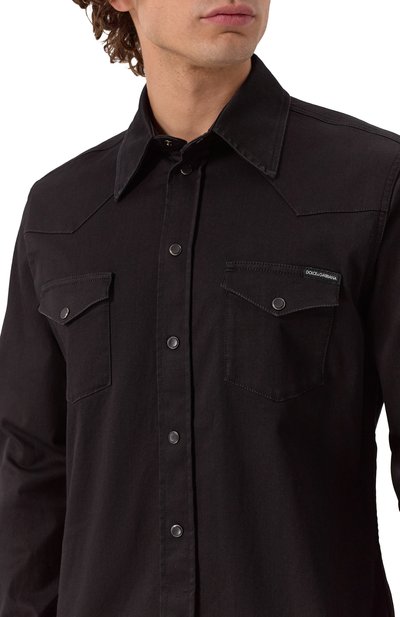 Джинсовая рубашка DOLCE & GABBANA, арт. G5JC8D/G8GW6, фото 5