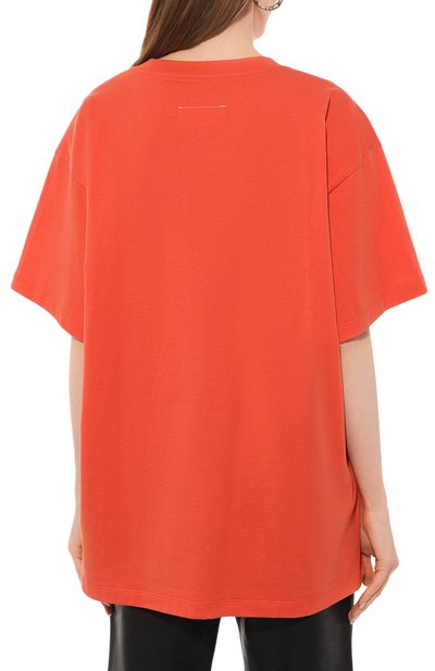 Хлопковая футболка MM6, арт. S52GC0276/S24312, фото 4