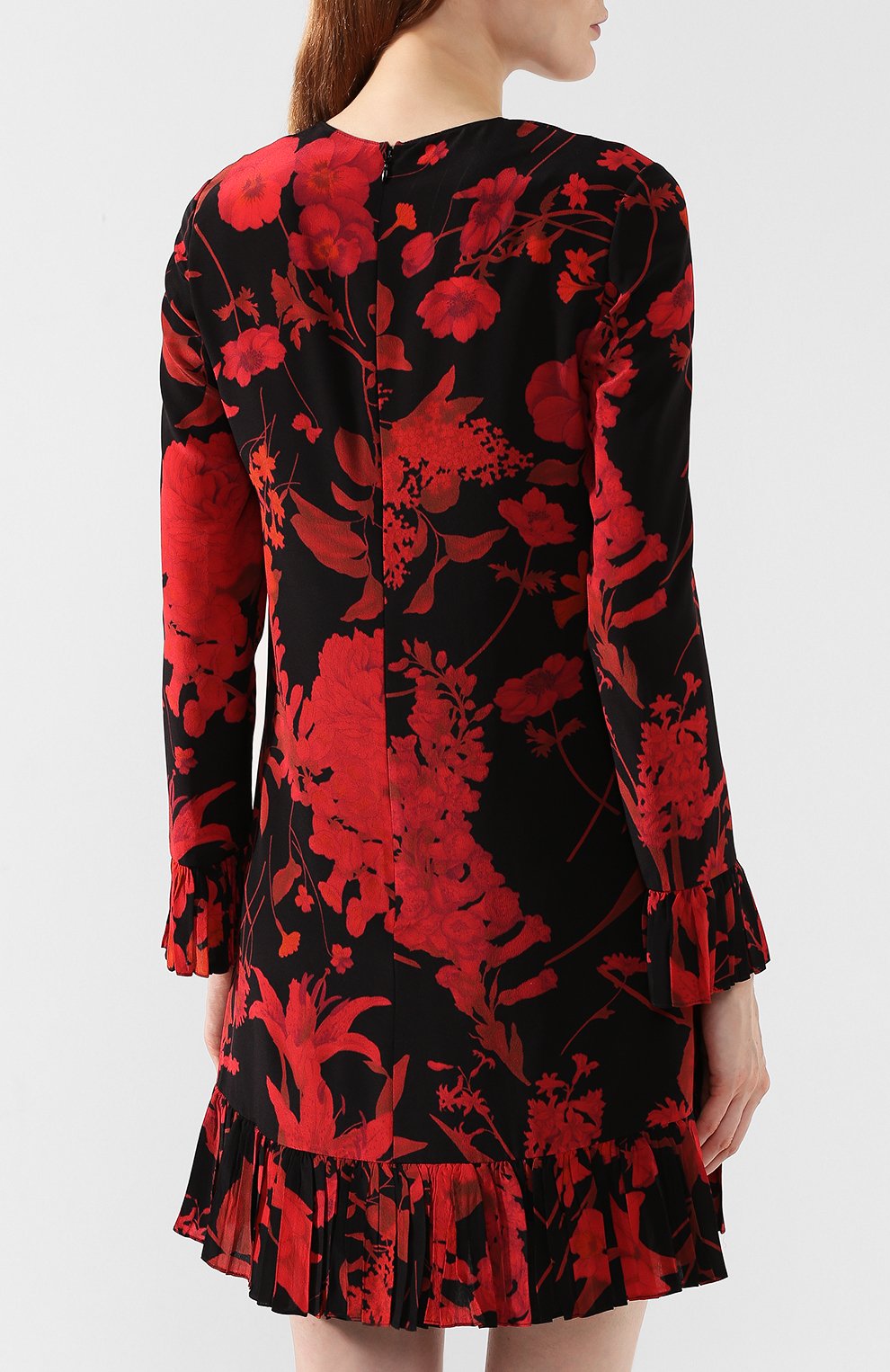 Шелковое платье VALENTINO, арт. SB3VAMN94PY, фото 4