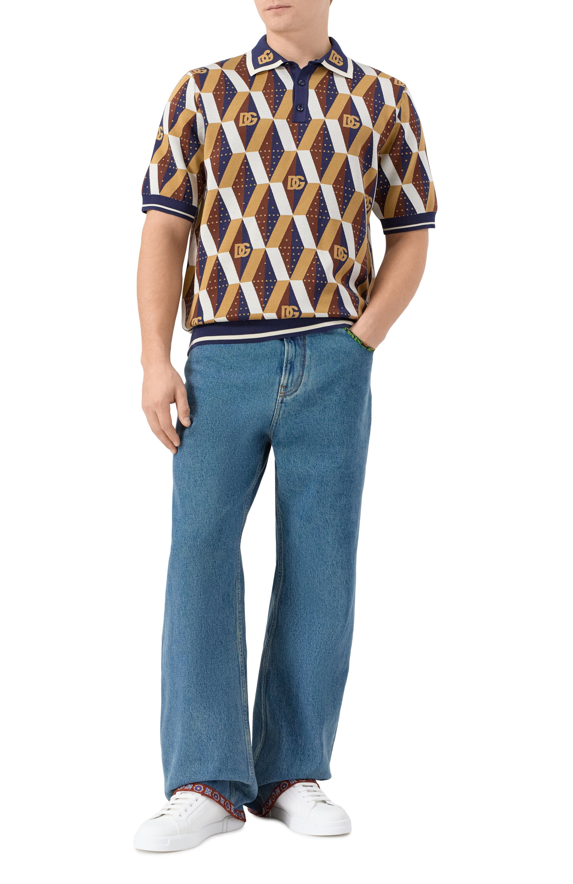 Джинсы VALENTINO, арт. 7V3DE04R/B0W, фото 2