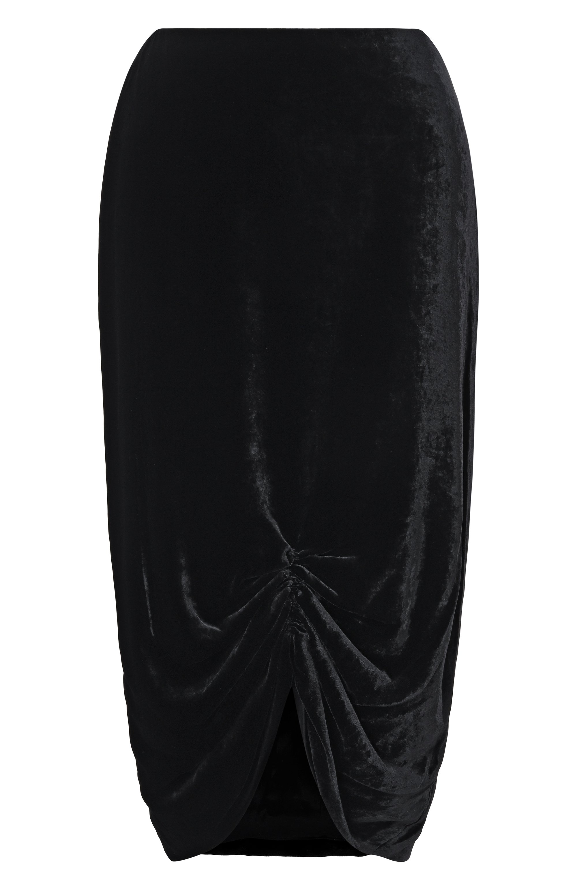 Бархатная юбка VALENTINO, арт. 8B0RAEZ5/A64, фото 1